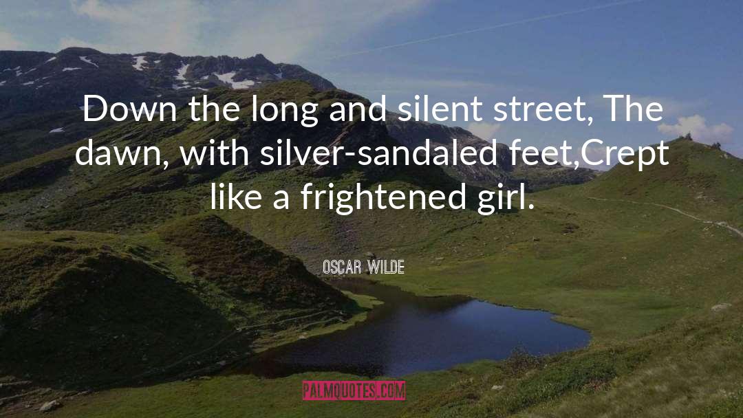 Frightened quotes by Oscar Wilde