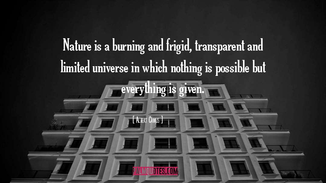 Frigid quotes by Albert Camus