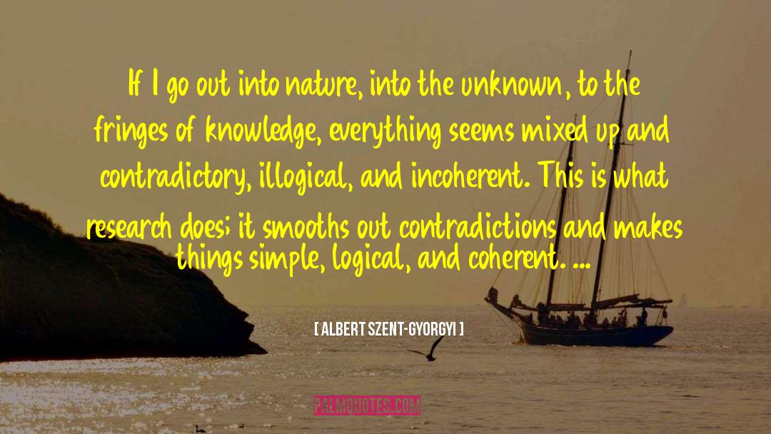 Fringes quotes by Albert Szent-Gyorgyi