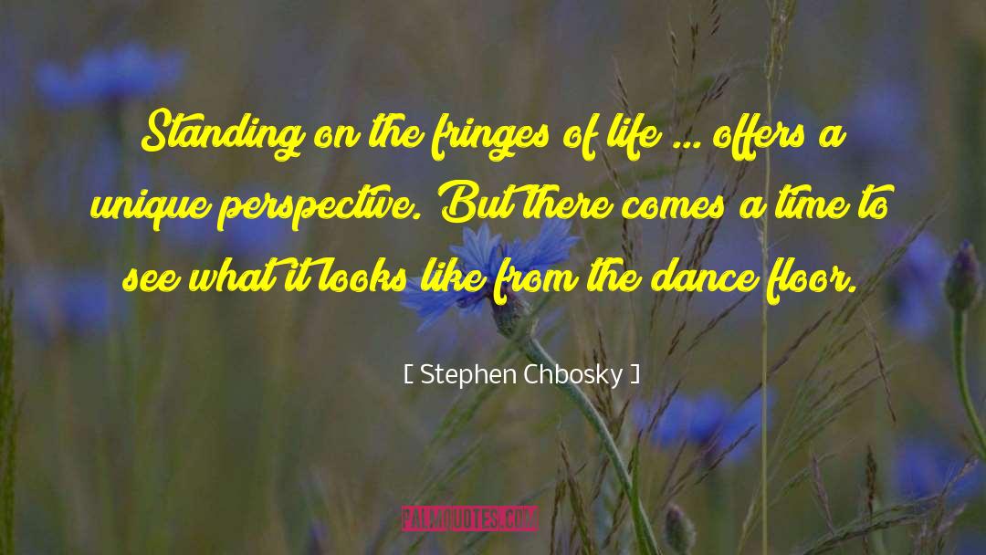 Fringes quotes by Stephen Chbosky