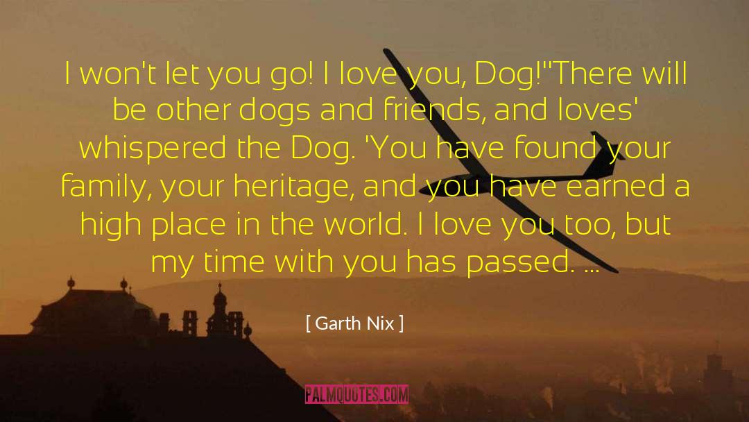 Frise Dog quotes by Garth Nix