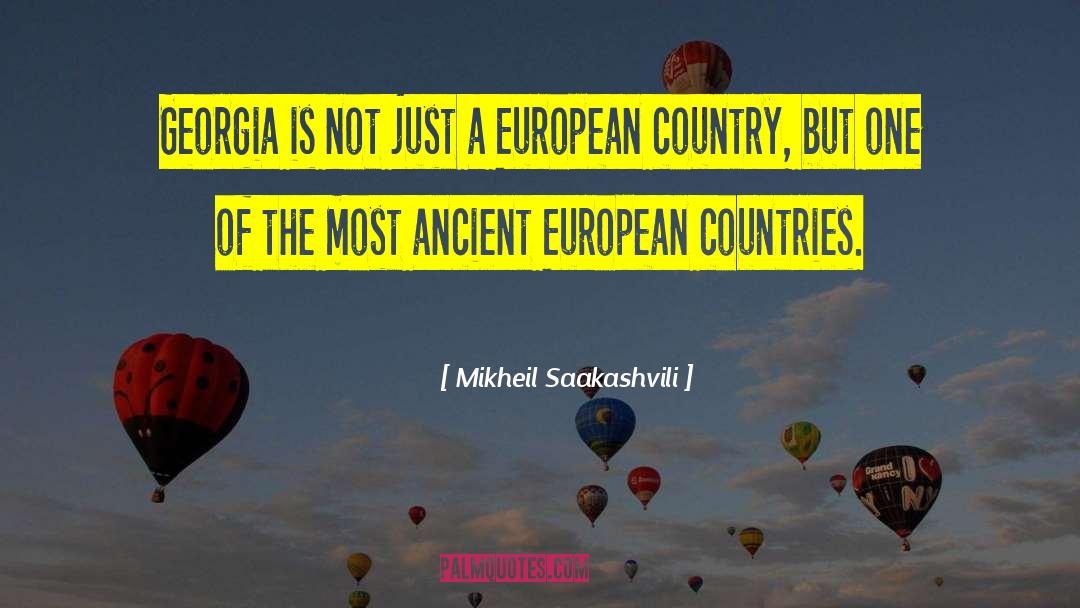 Fritzels European quotes by Mikheil Saakashvili