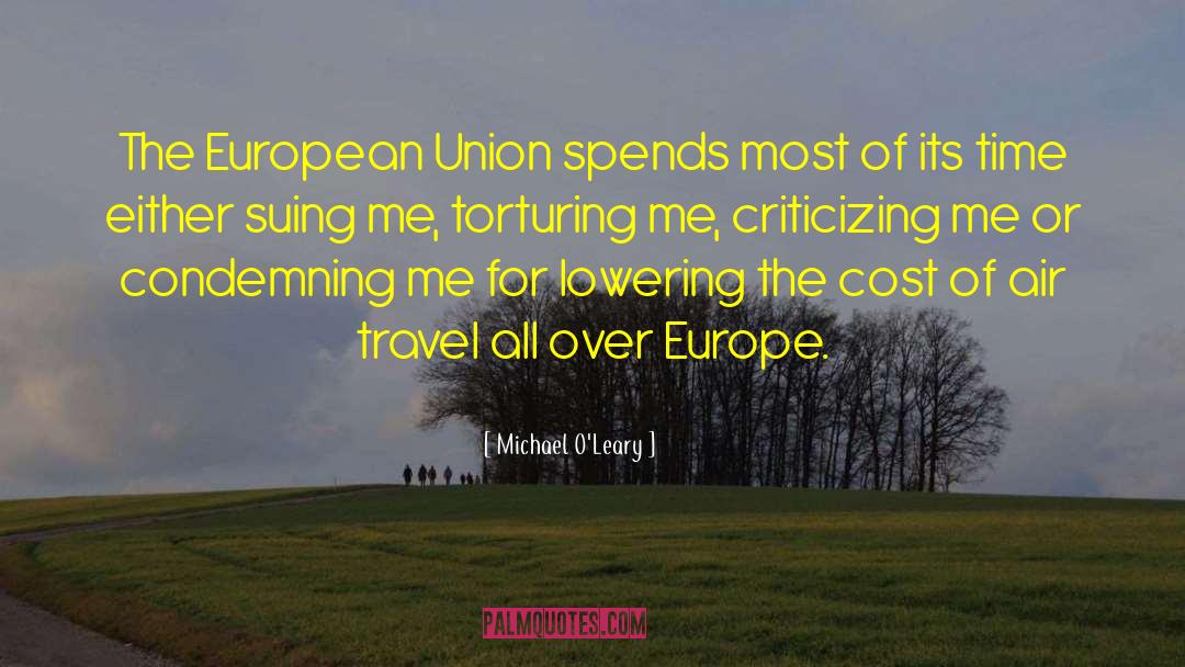 Fritzels European quotes by Michael O'Leary