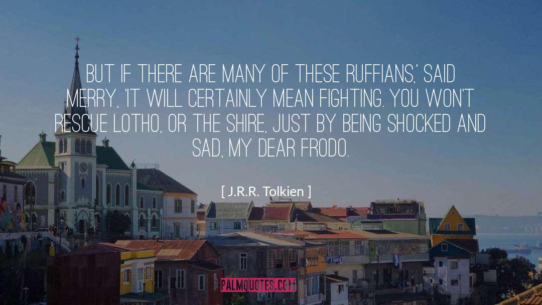 Frodo quotes by J.R.R. Tolkien