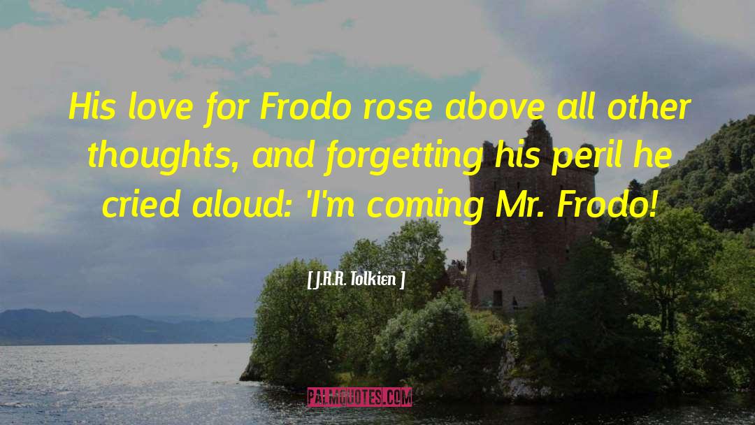 Frodo quotes by J.R.R. Tolkien