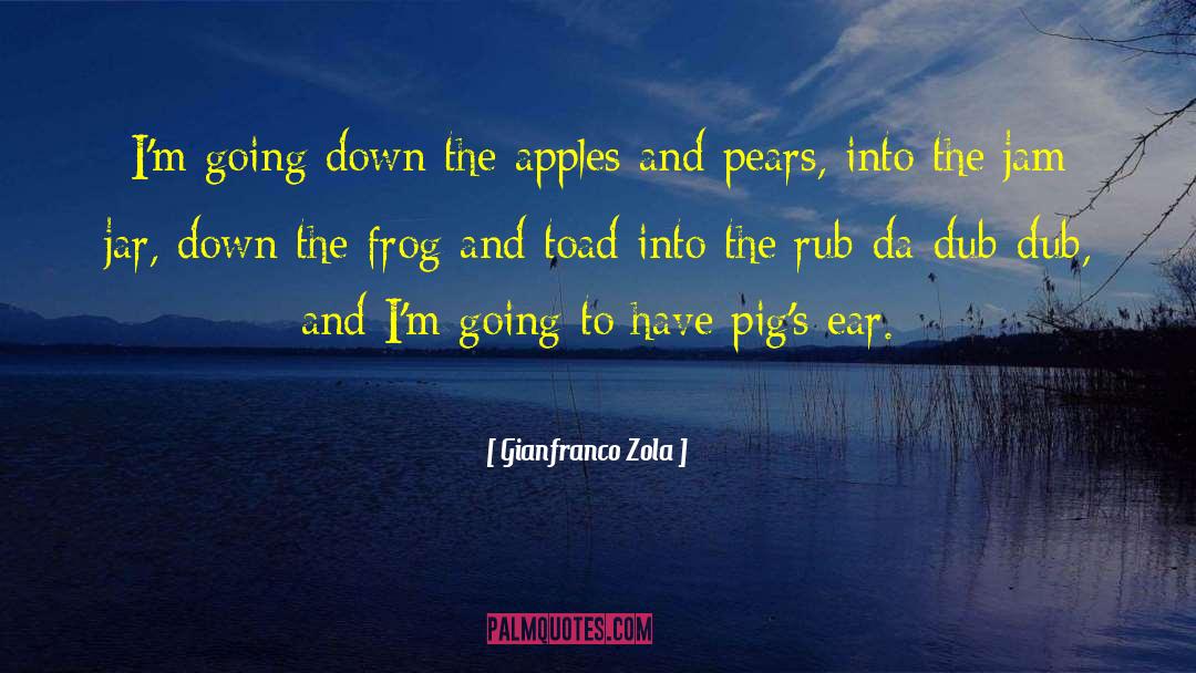 Frog And Toad Love quotes by Gianfranco Zola