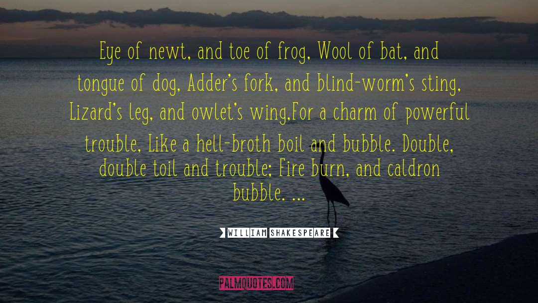 Frog quotes by William Shakespeare