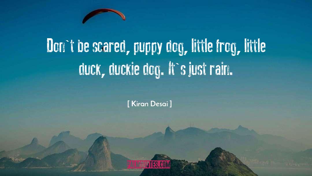 Frog quotes by Kiran Desai
