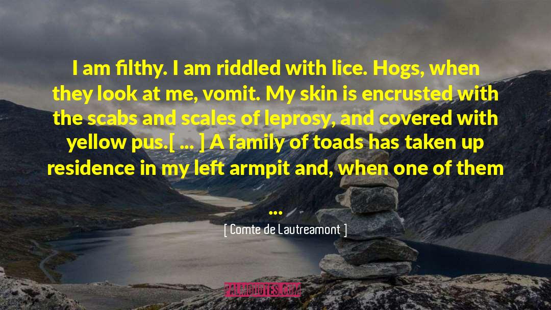 Frogs And Toads quotes by Comte De Lautreamont