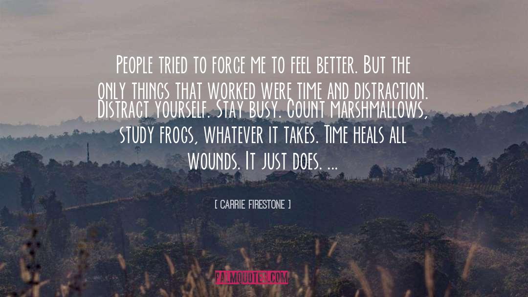 Frogs quotes by Carrie Firestone