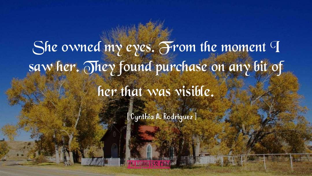 From My Eyes quotes by Cynthia A. Rodriguez