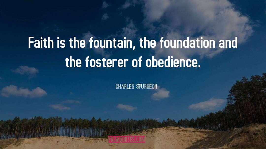 Fronheiser Foundation quotes by Charles Spurgeon