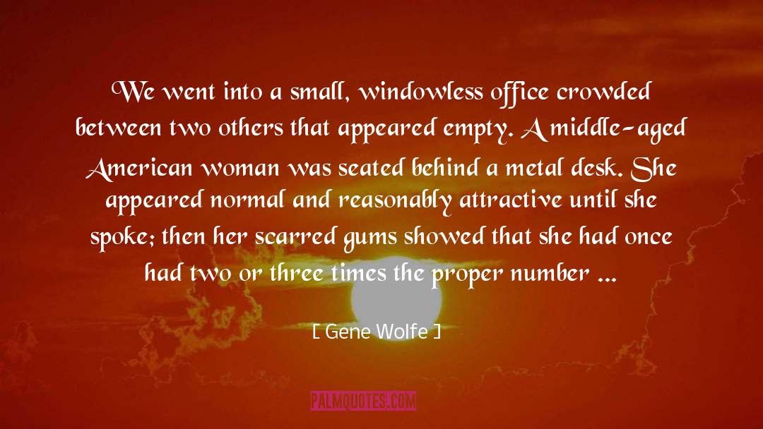 Front Desk quotes by Gene Wolfe