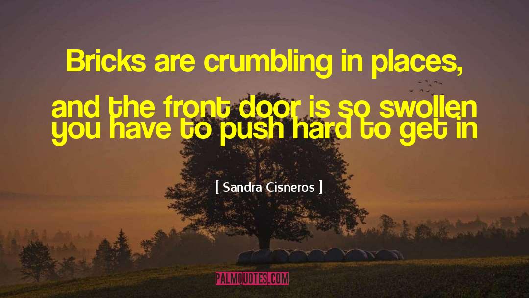 Front Doors quotes by Sandra Cisneros