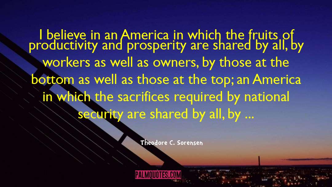 Front Lines quotes by Theodore C. Sorensen