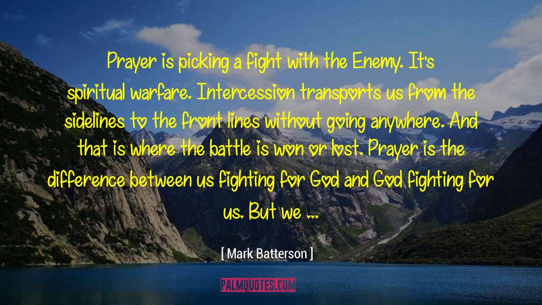 Front Lines quotes by Mark Batterson