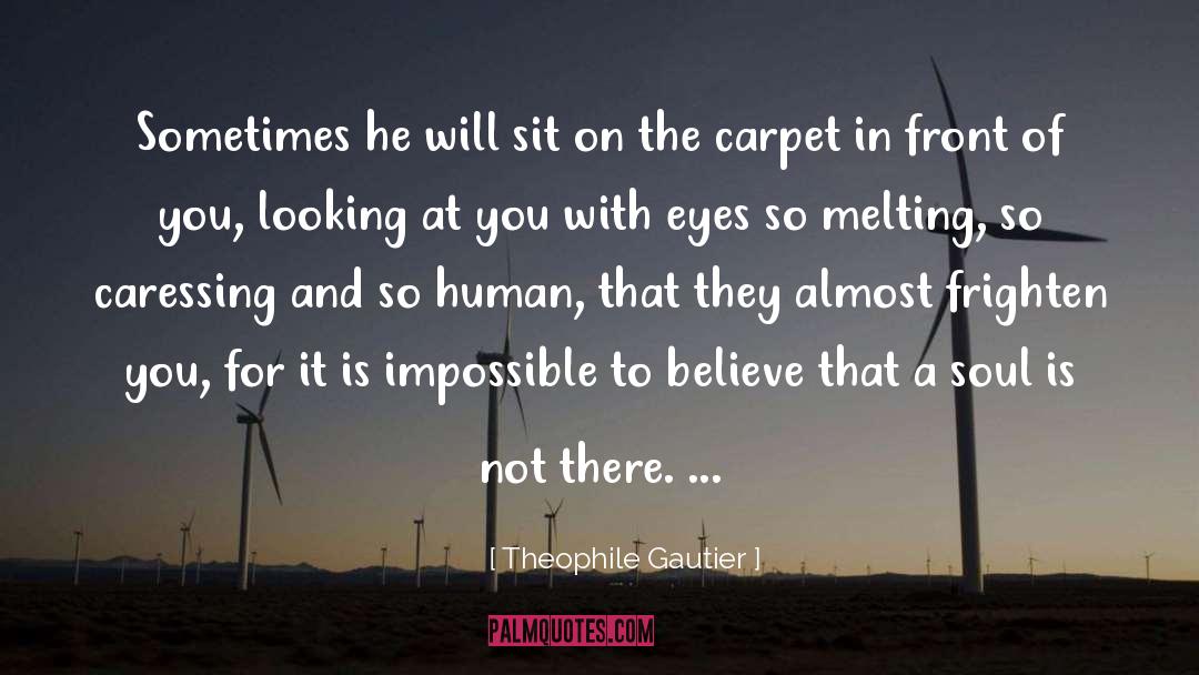 Front Of You quotes by Theophile Gautier