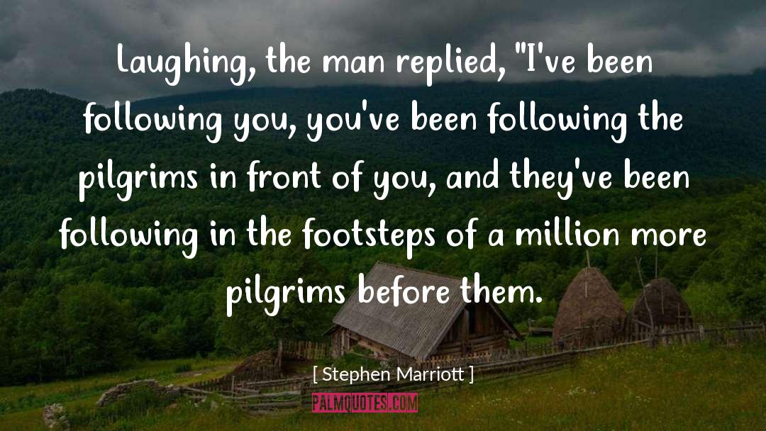 Front Of You quotes by Stephen Marriott