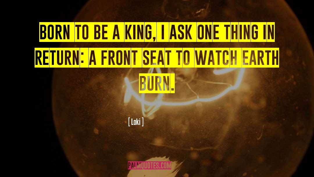 Front Seat quotes by Loki