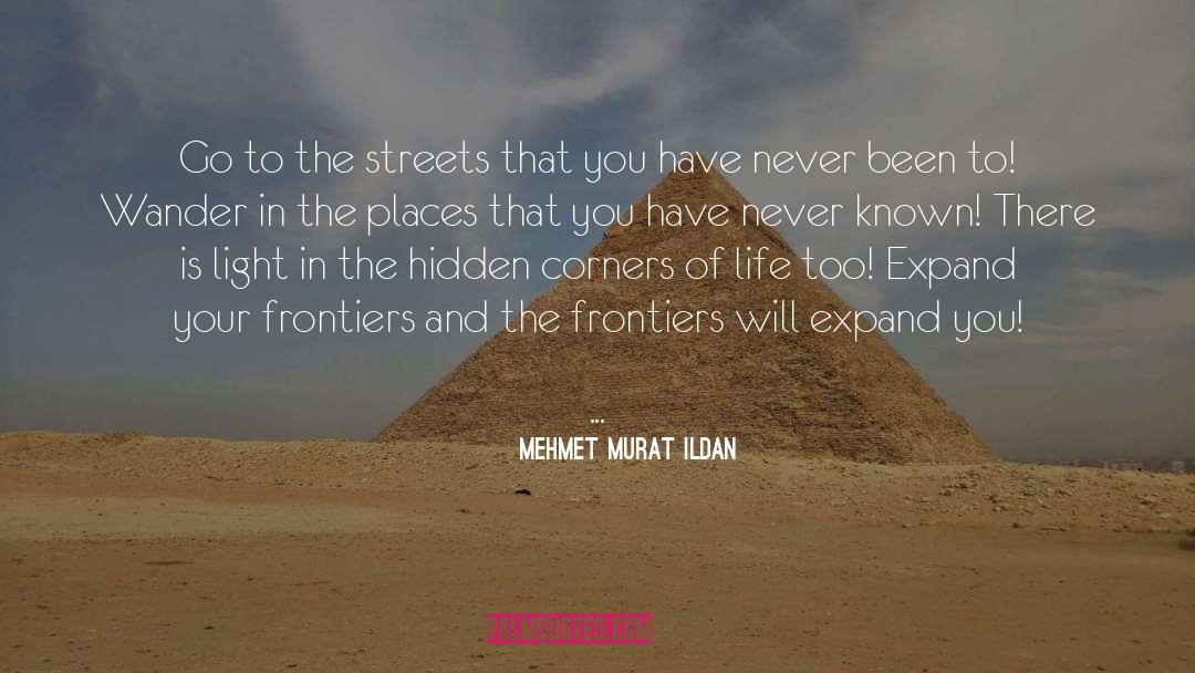 Frontiers quotes by Mehmet Murat Ildan