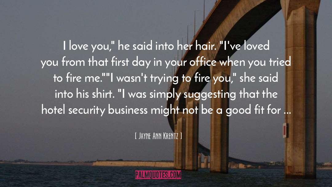 Frood Hotel quotes by Jayne Ann Krentz