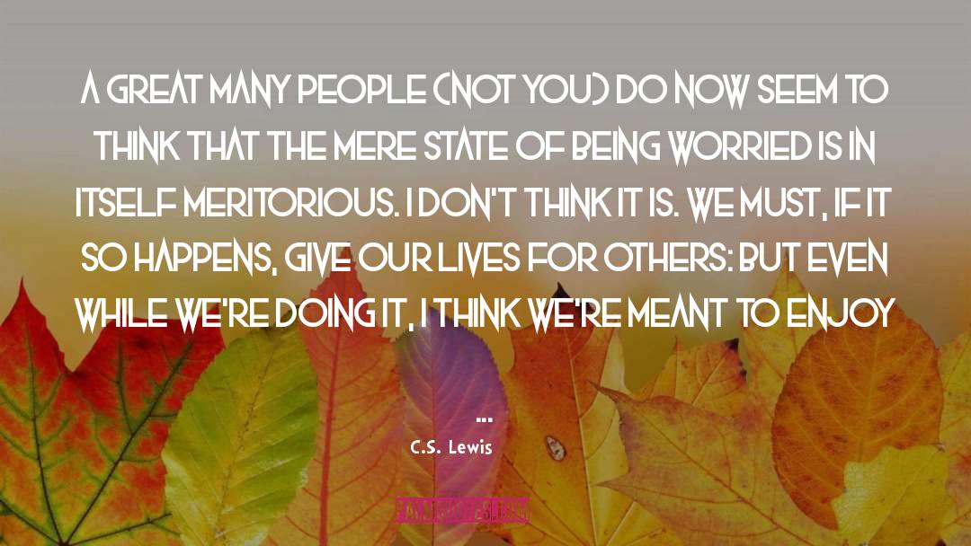 Frosty quotes by C.S. Lewis