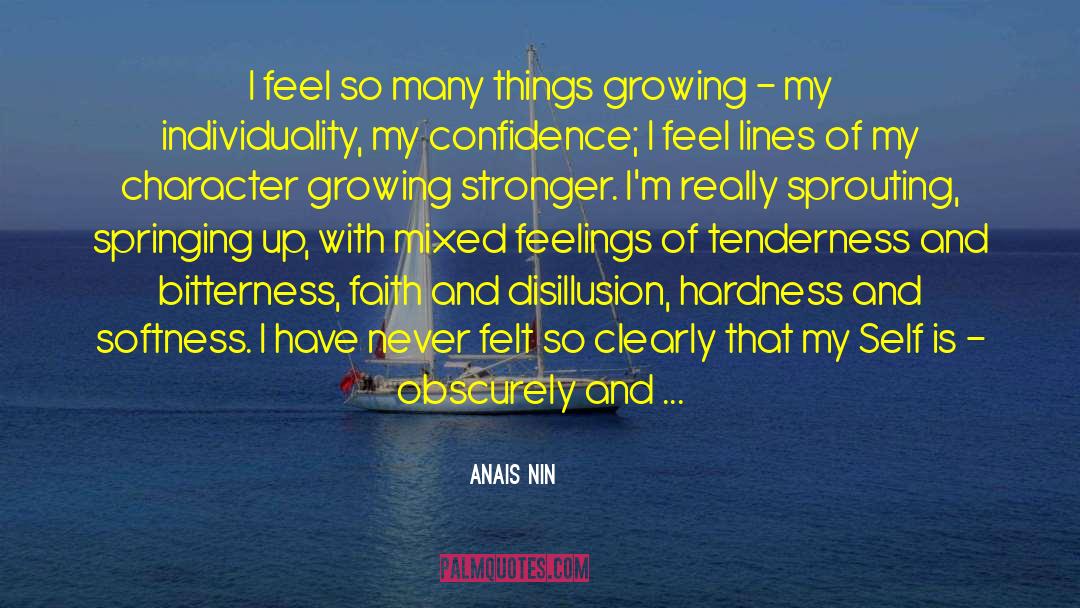 Frown Lines quotes by Anais Nin