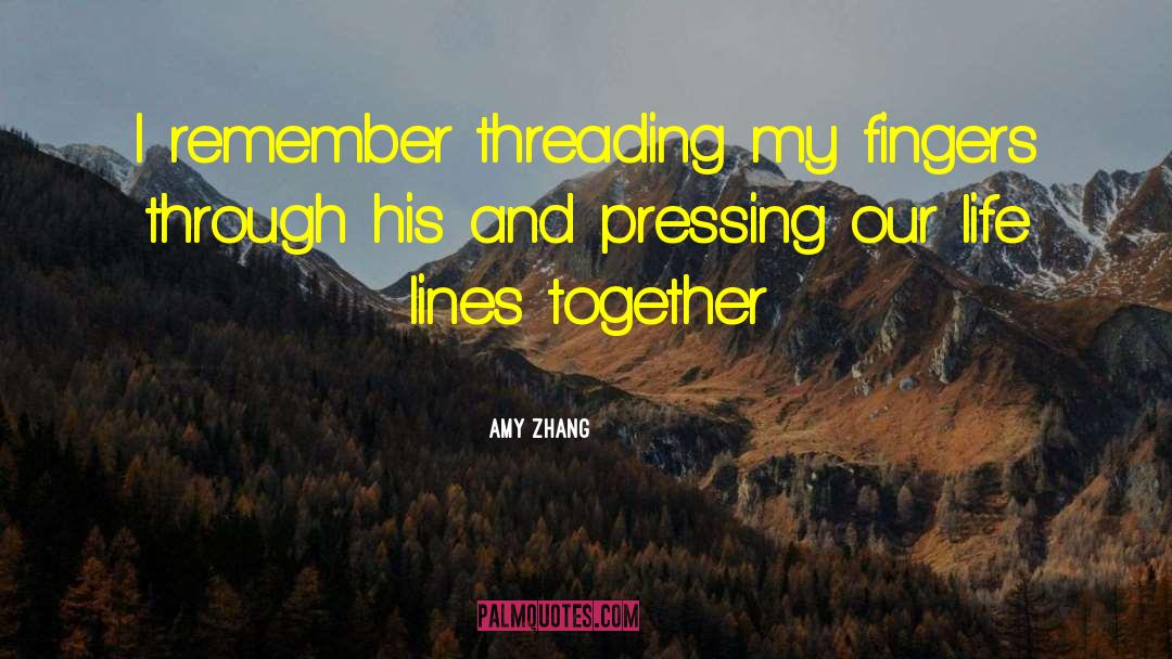 Frown Lines quotes by Amy Zhang