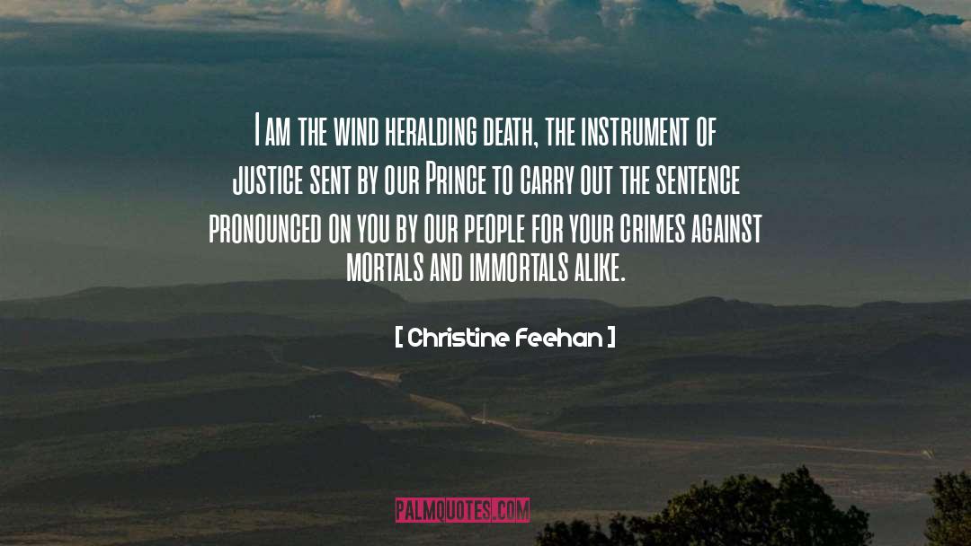 Frowzy Sentence quotes by Christine Feehan