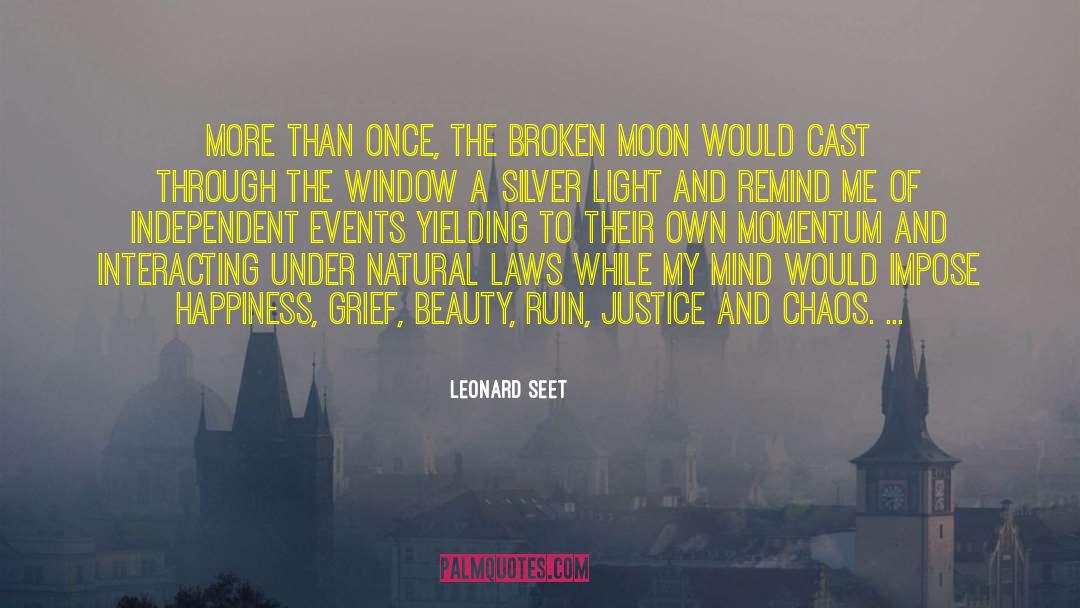 Frozen Grief quotes by Leonard Seet