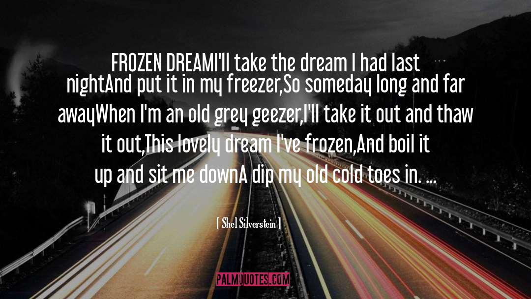 Frozen quotes by Shel Silverstein