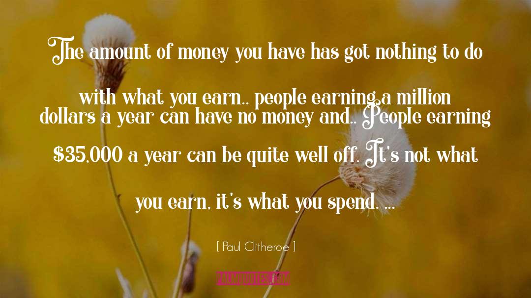 Frugal quotes by Paul Clitheroe