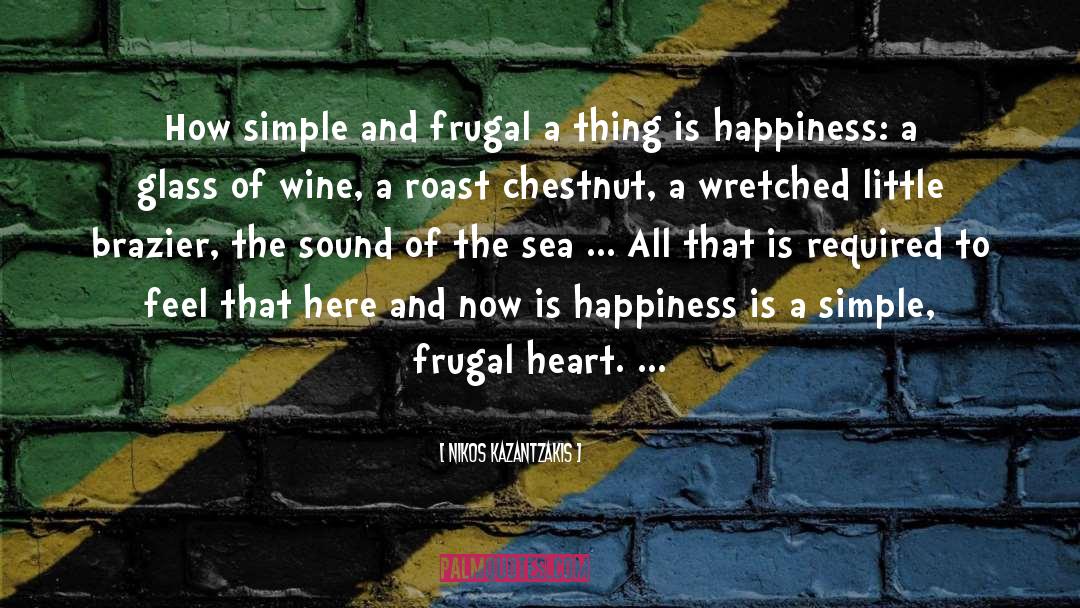 Frugal quotes by Nikos Kazantzakis