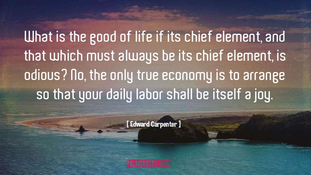 Fruit Of Your Labor quotes by Edward Carpenter