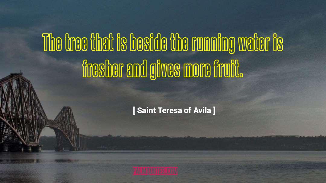 Fruit Pie quotes by Saint Teresa Of Avila