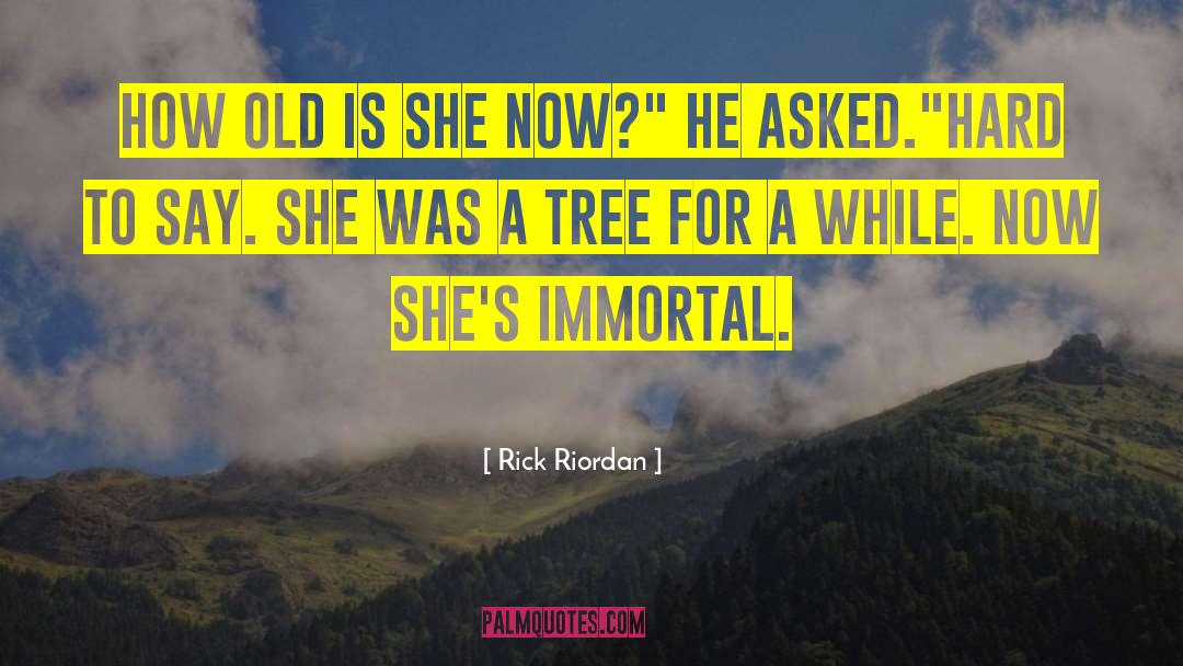 Fruit Tree quotes by Rick Riordan