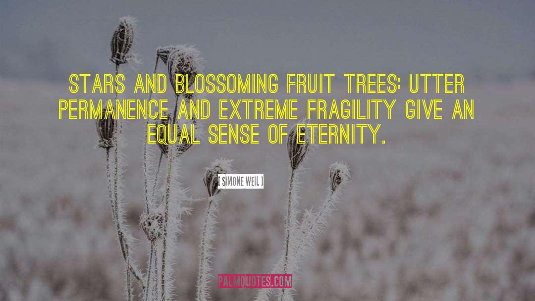 Fruit Trees quotes by Simone Weil
