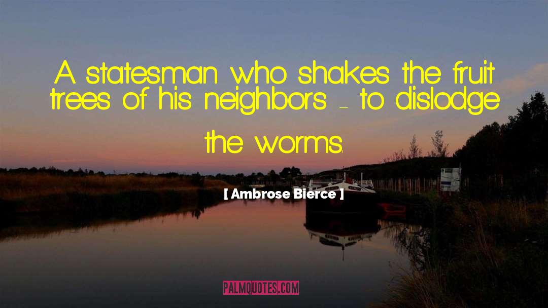 Fruit Trees quotes by Ambrose Bierce