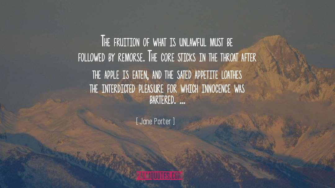 Fruition quotes by Jane Porter