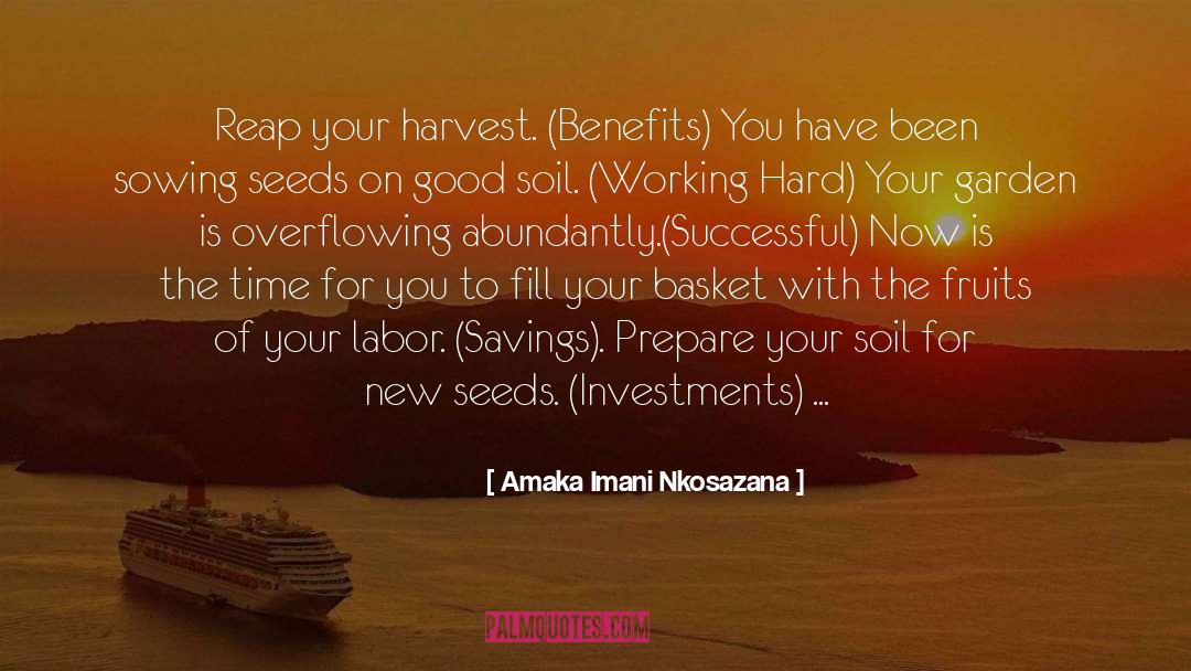 Fruits quotes by Amaka Imani Nkosazana