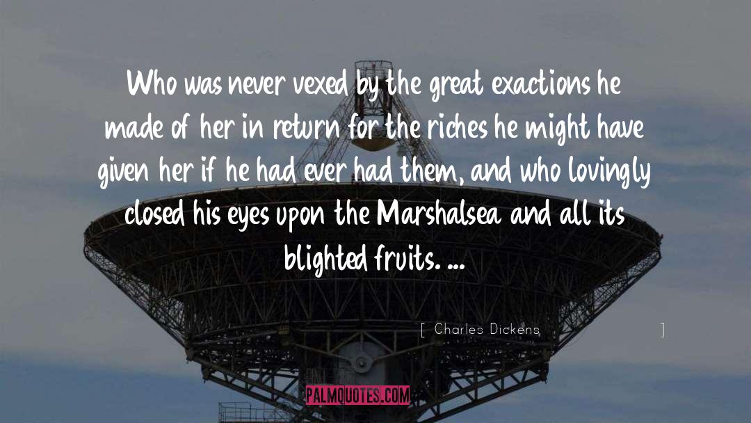 Fruits quotes by Charles Dickens