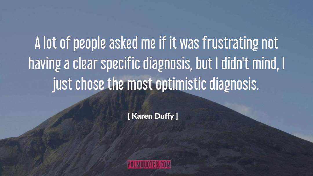 Frustrating quotes by Karen Duffy