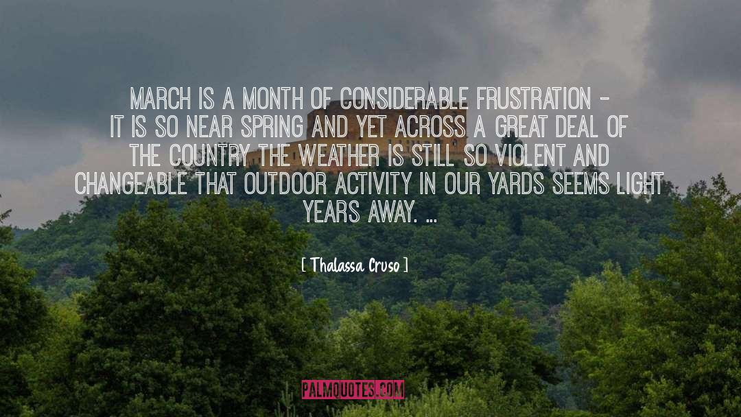 Frustration quotes by Thalassa Cruso