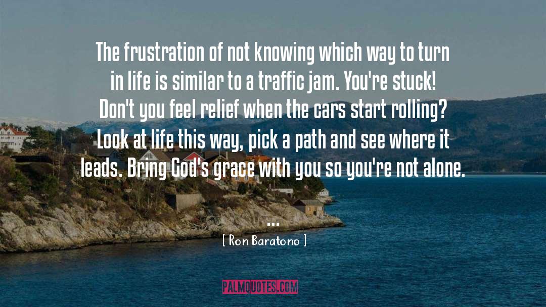 Frustration quotes by Ron Baratono