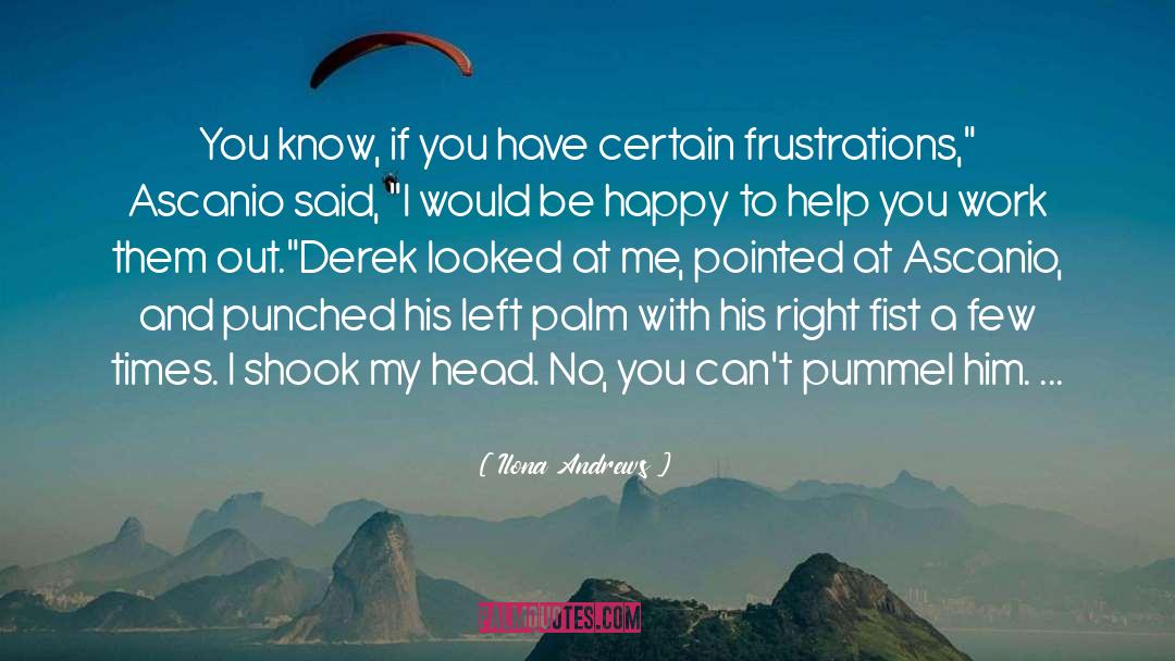 Frustrations quotes by Ilona Andrews