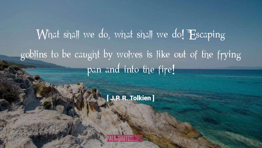 Frying quotes by J.R.R. Tolkien
