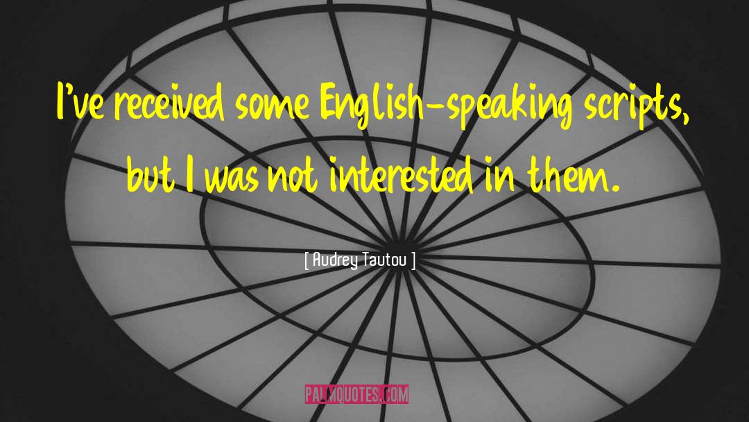 Fucile In English quotes by Audrey Tautou