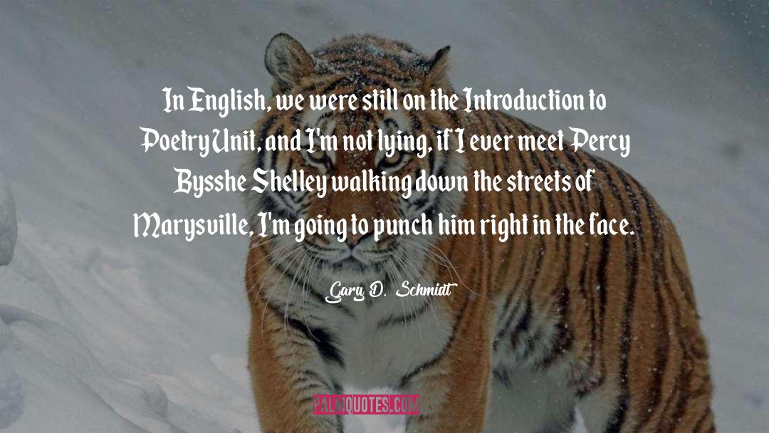 Fucile In English quotes by Gary D. Schmidt