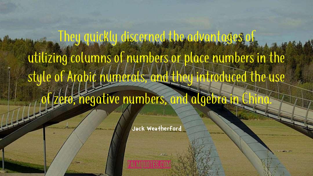 Fudged Numbers quotes by Jack Weatherford