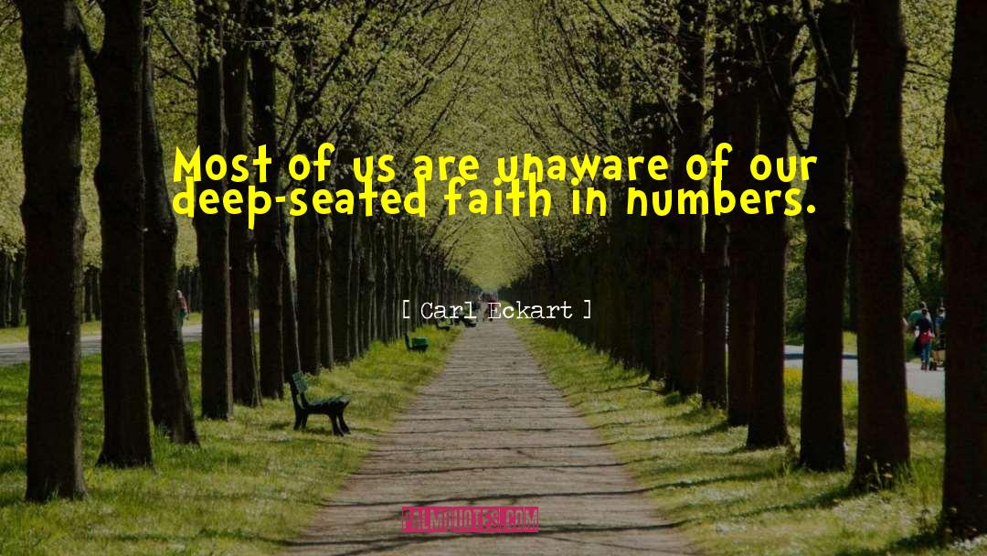 Fudged Numbers quotes by Carl Eckart
